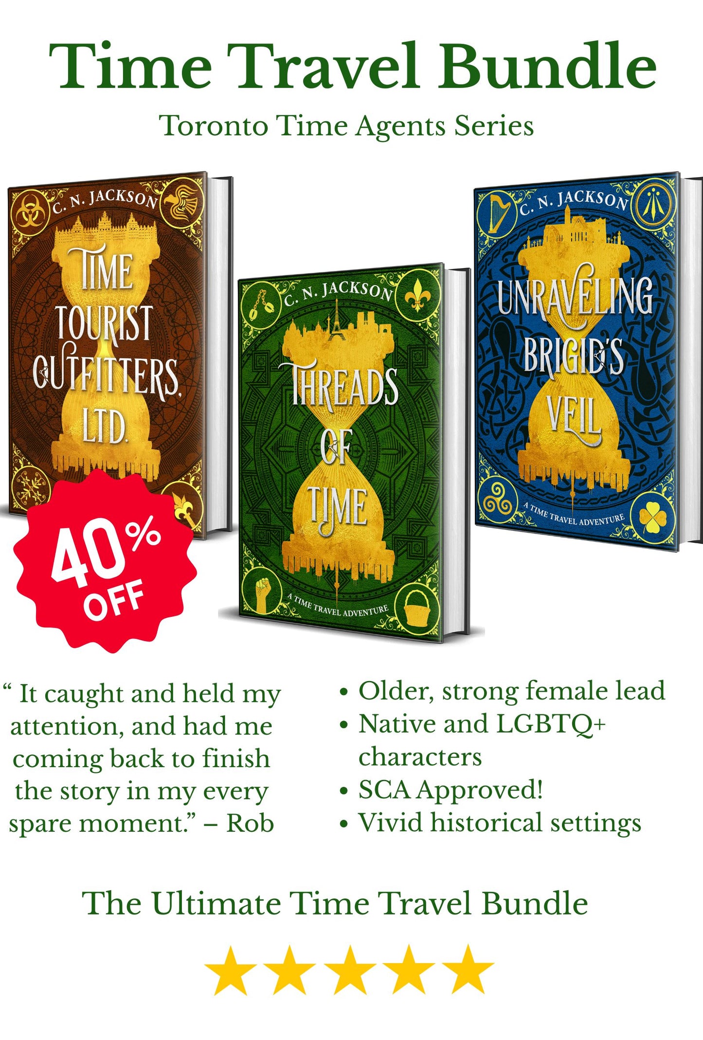 Toronto Time Agent Paperback Bundle