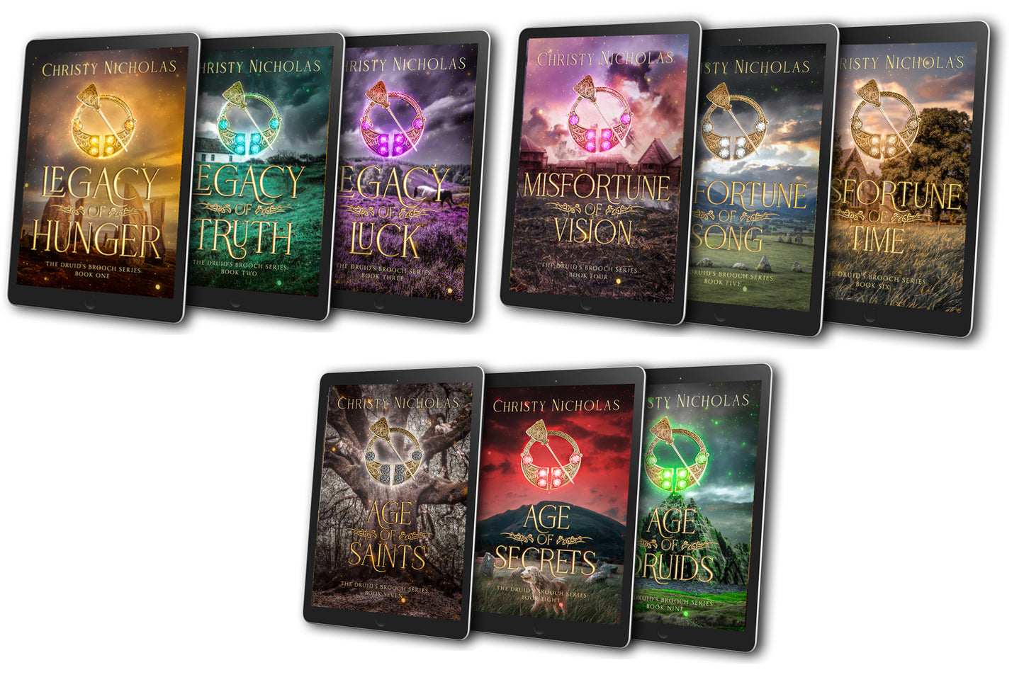 The Druid's Brooch Series (9 ebooks)