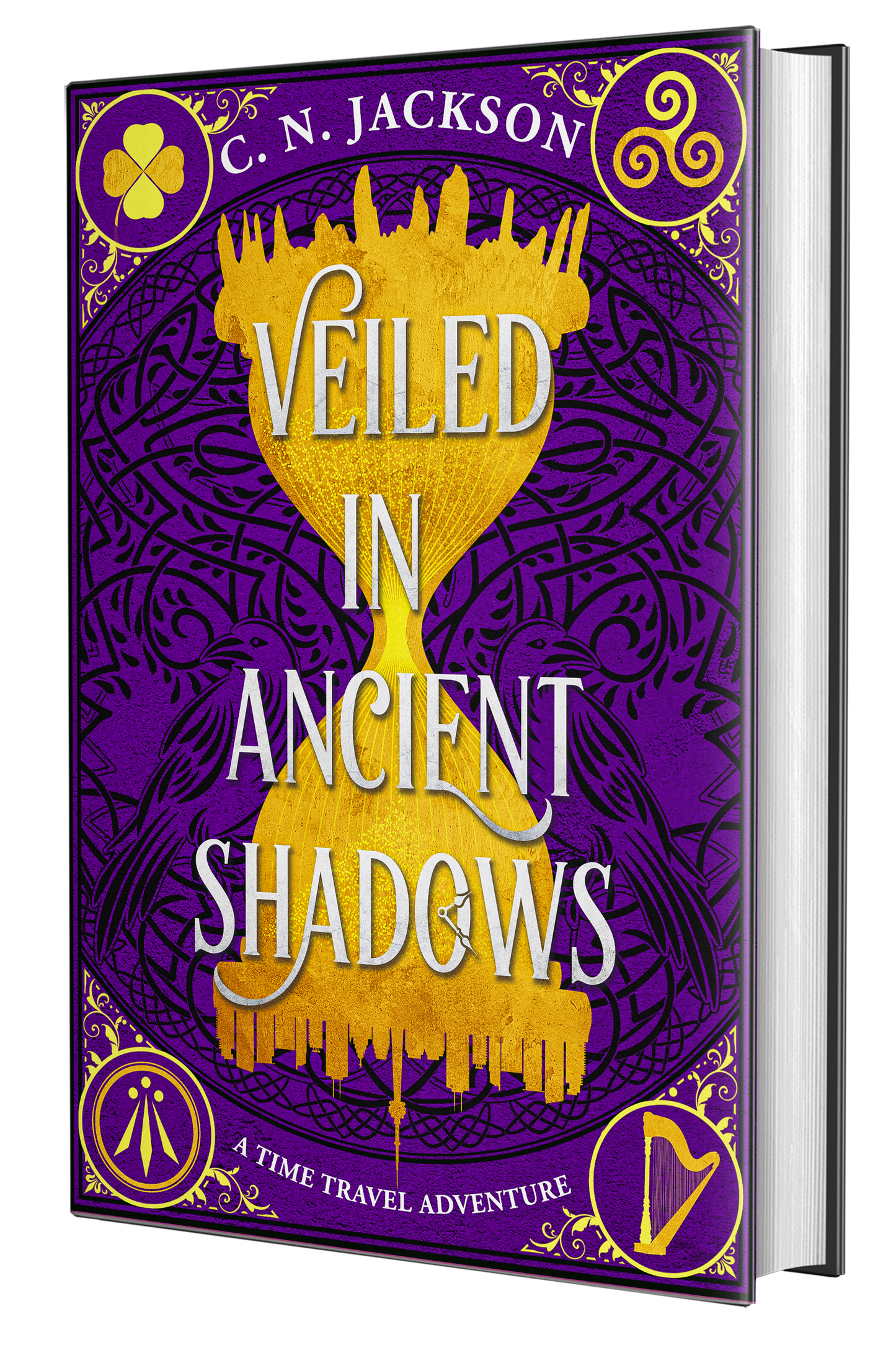 Veiled in Ancient Shadows (Paperback) Toronto Time Agents #4