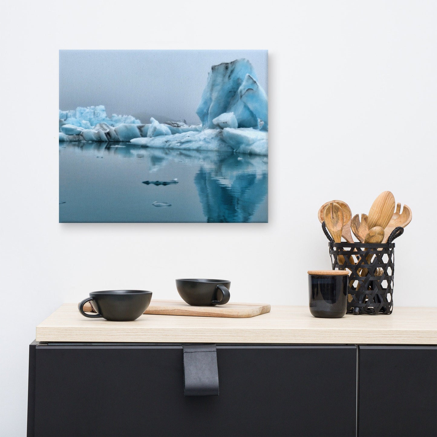 Jokulsarlon Glacier Lagoon Canvas