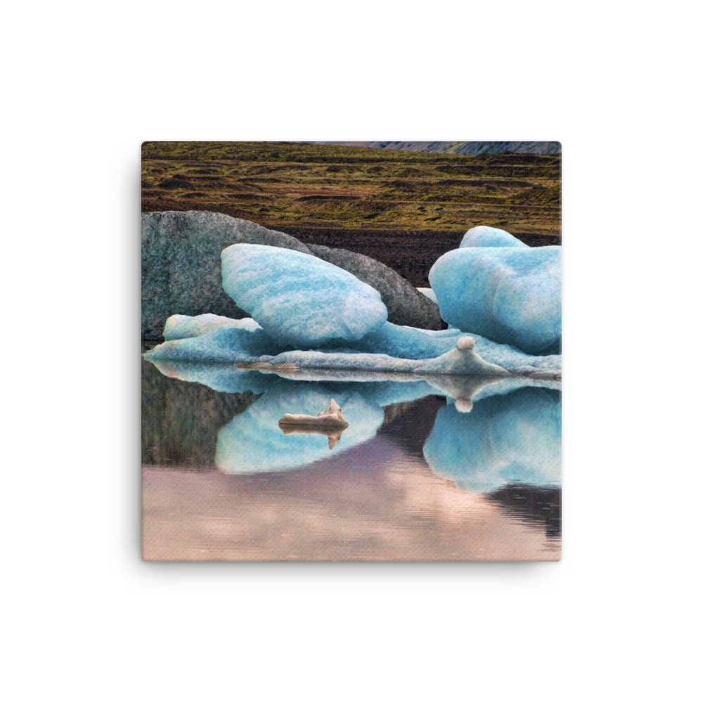 Fjallsárlón Iceland Canvas