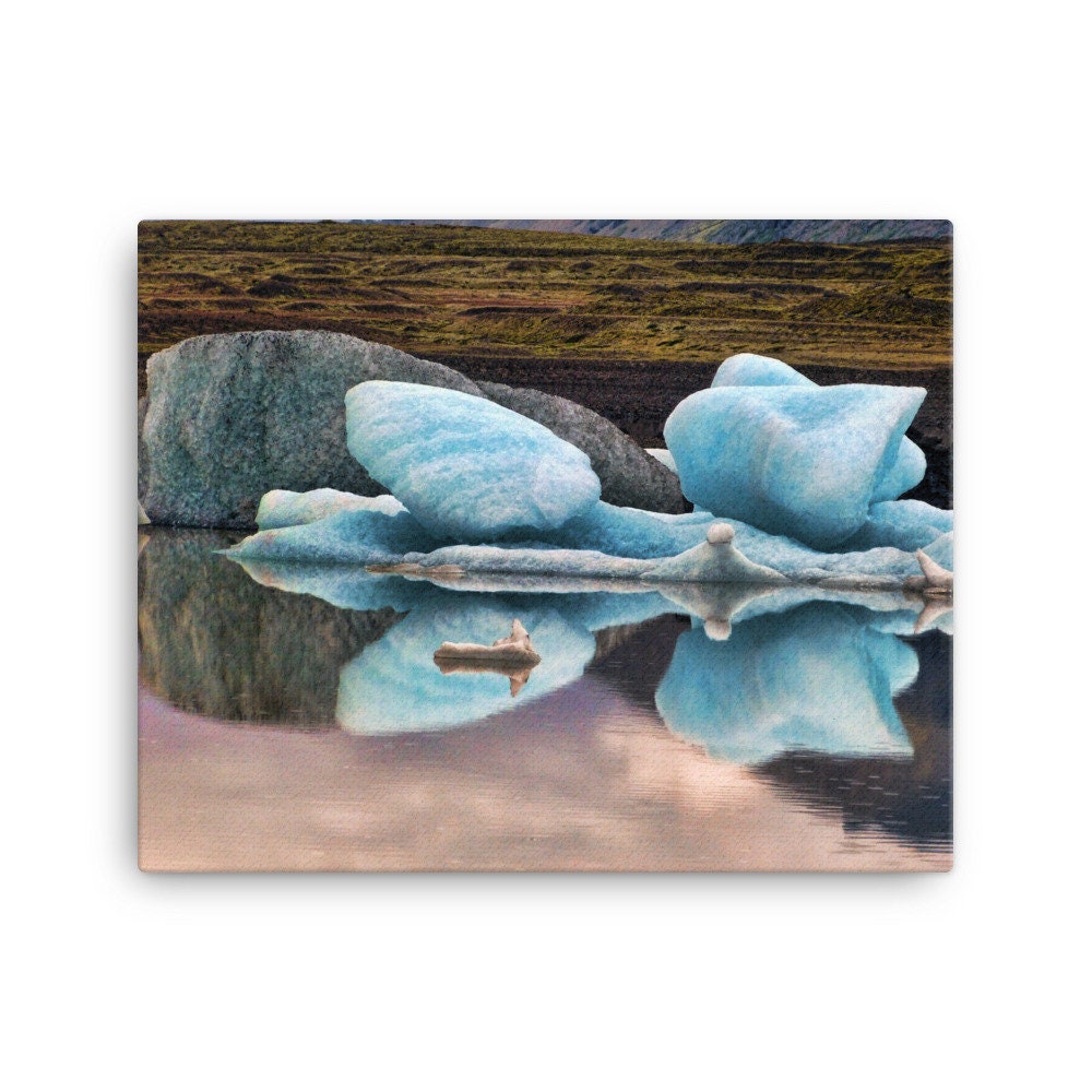 Fjallsárlón Iceland Canvas