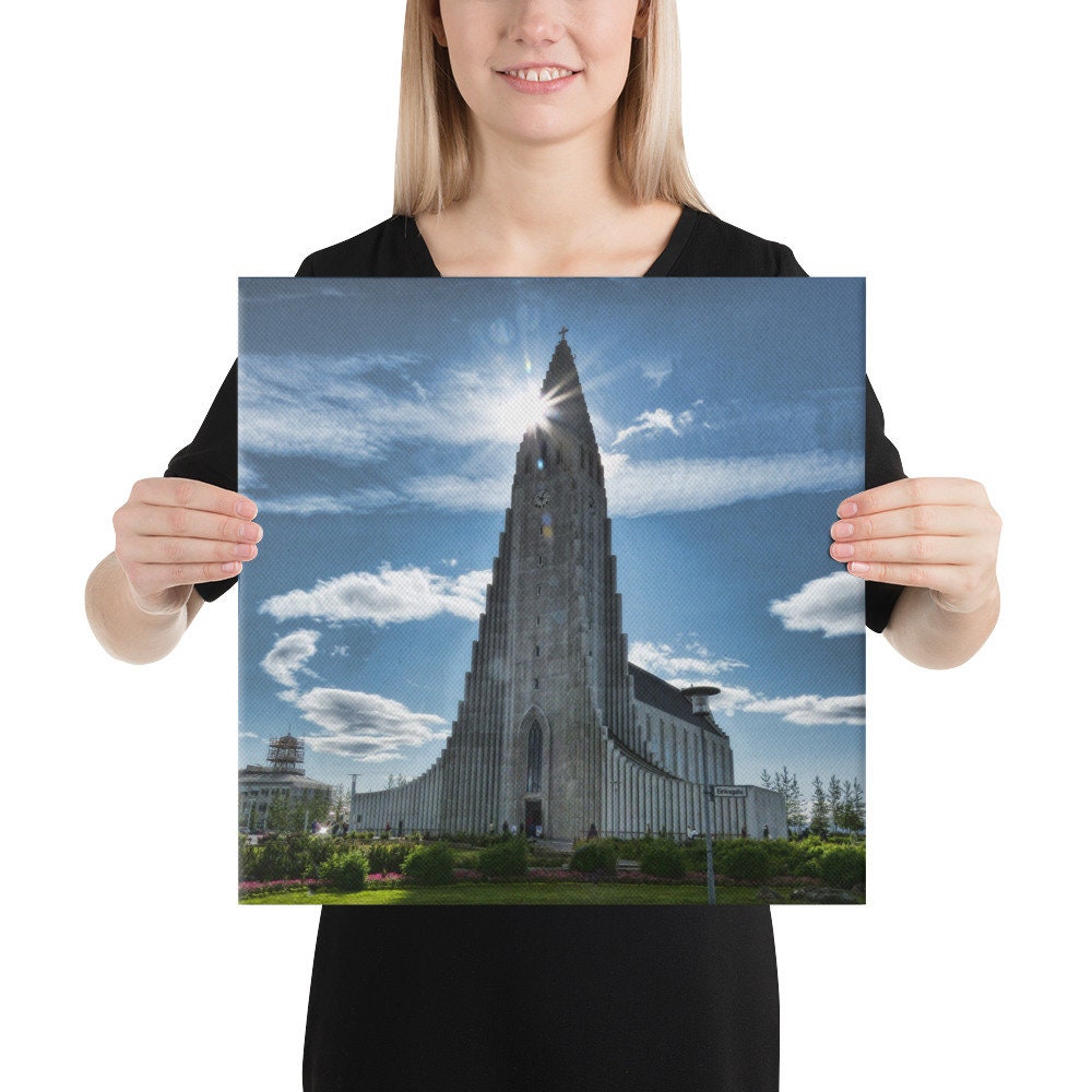 Hallgrímskirkja Iceland Canvas