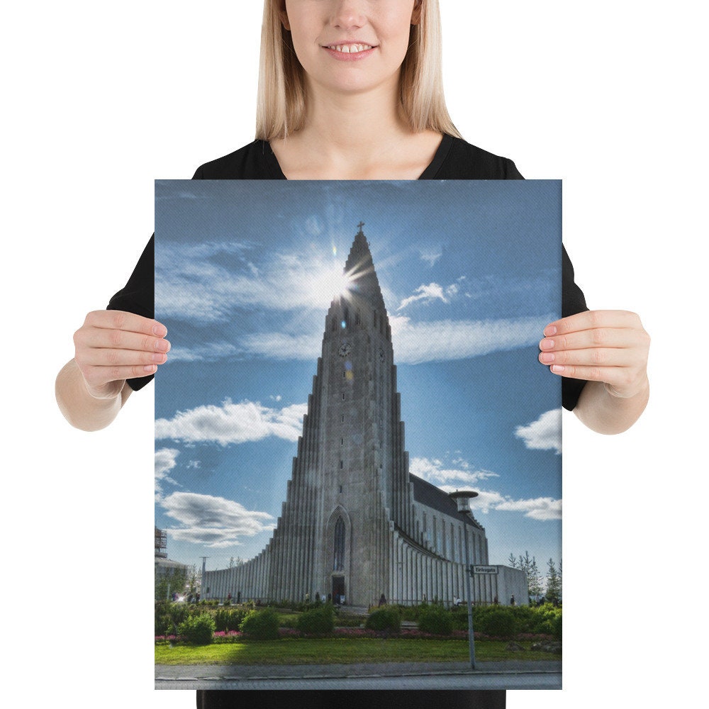 Hallgrímskirkja Iceland Canvas