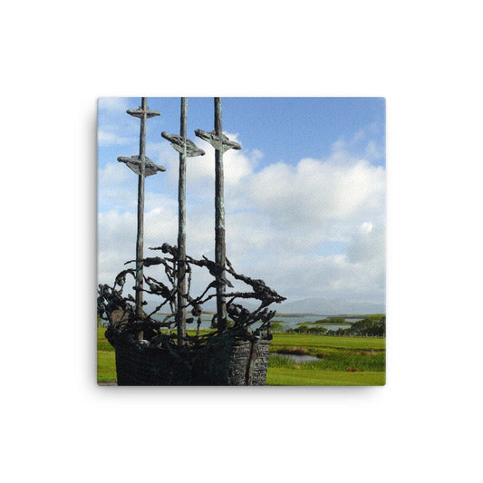 Famine Memorial Ireland Canvas