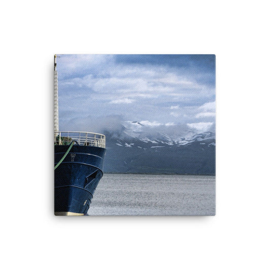 Icelandic Fishing Boat Canvas