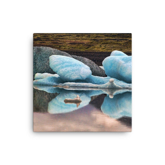 Fjallsárlón Iceland Canvas