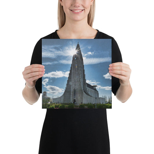 Hallgrímskirkja Iceland Canvas