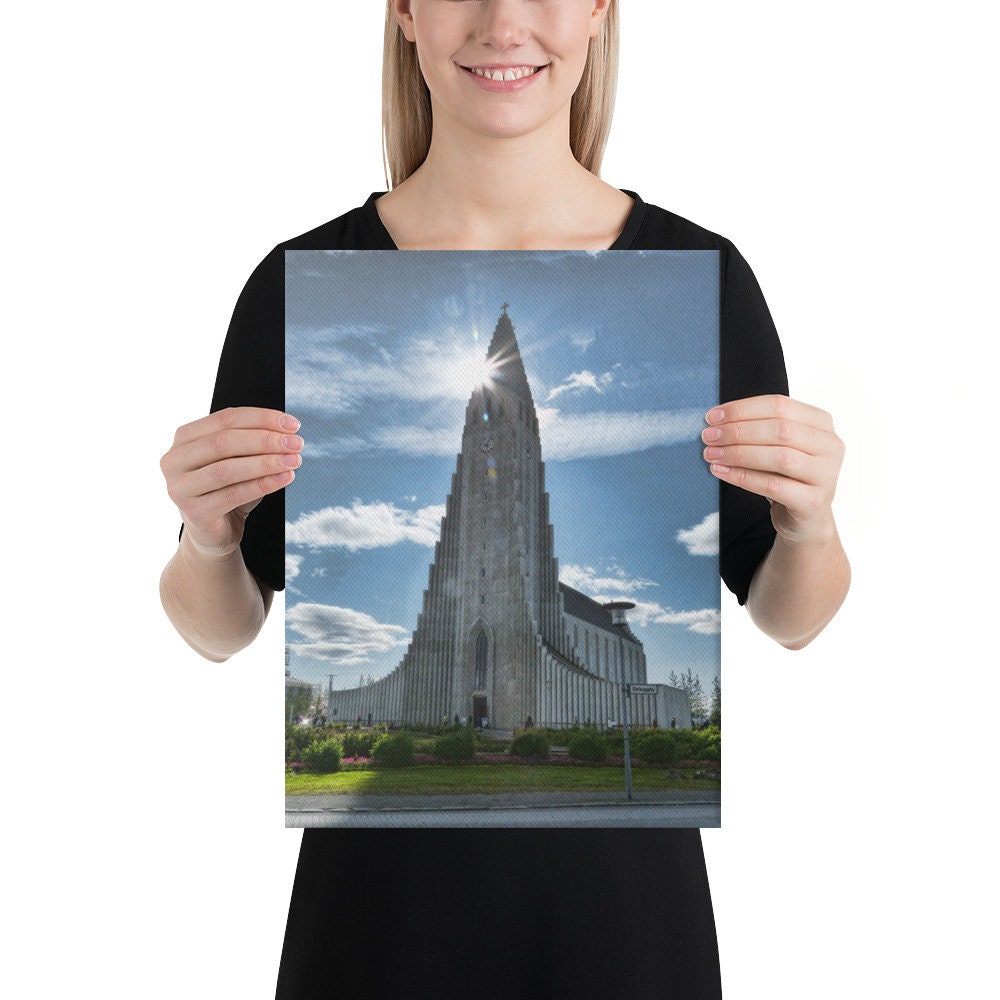 Hallgrímskirkja Iceland Canvas