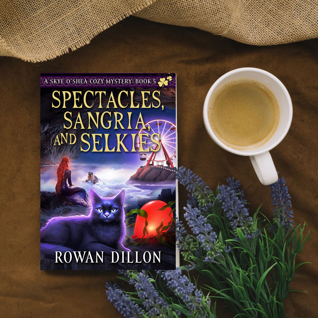 Spectacles, Sangria, and Selkies (ebook) Skye O'Shea Paranormal Cozy Mystery #5 (pre-order)