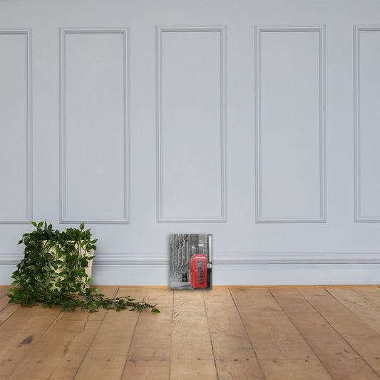 Red Phone Box Canvas