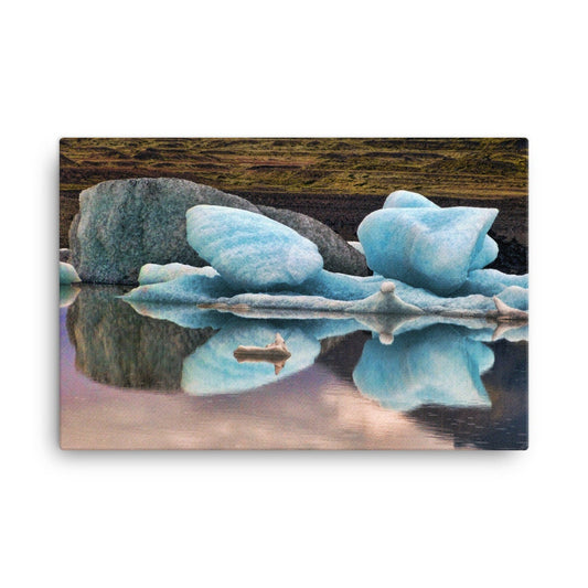 Fjallsárlón Iceland Canvas