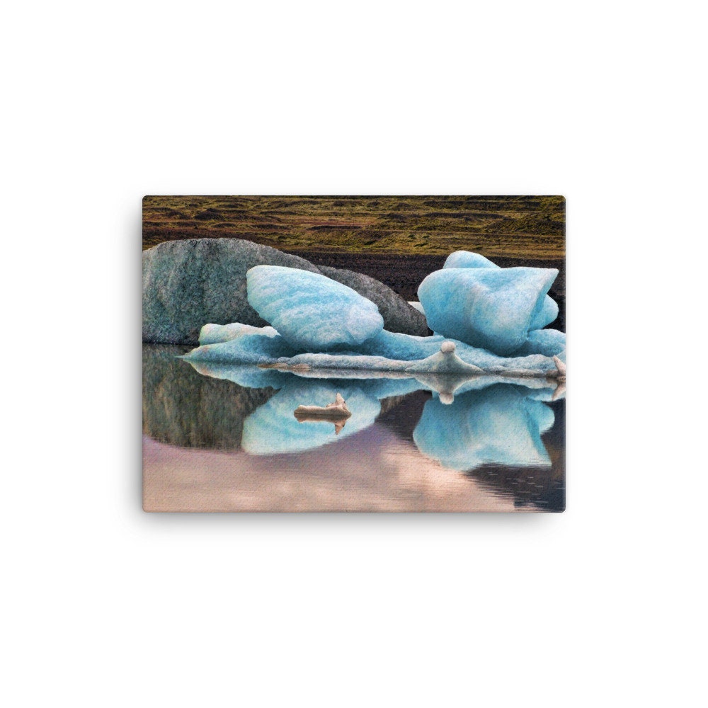 Fjallsárlón Iceland Canvas