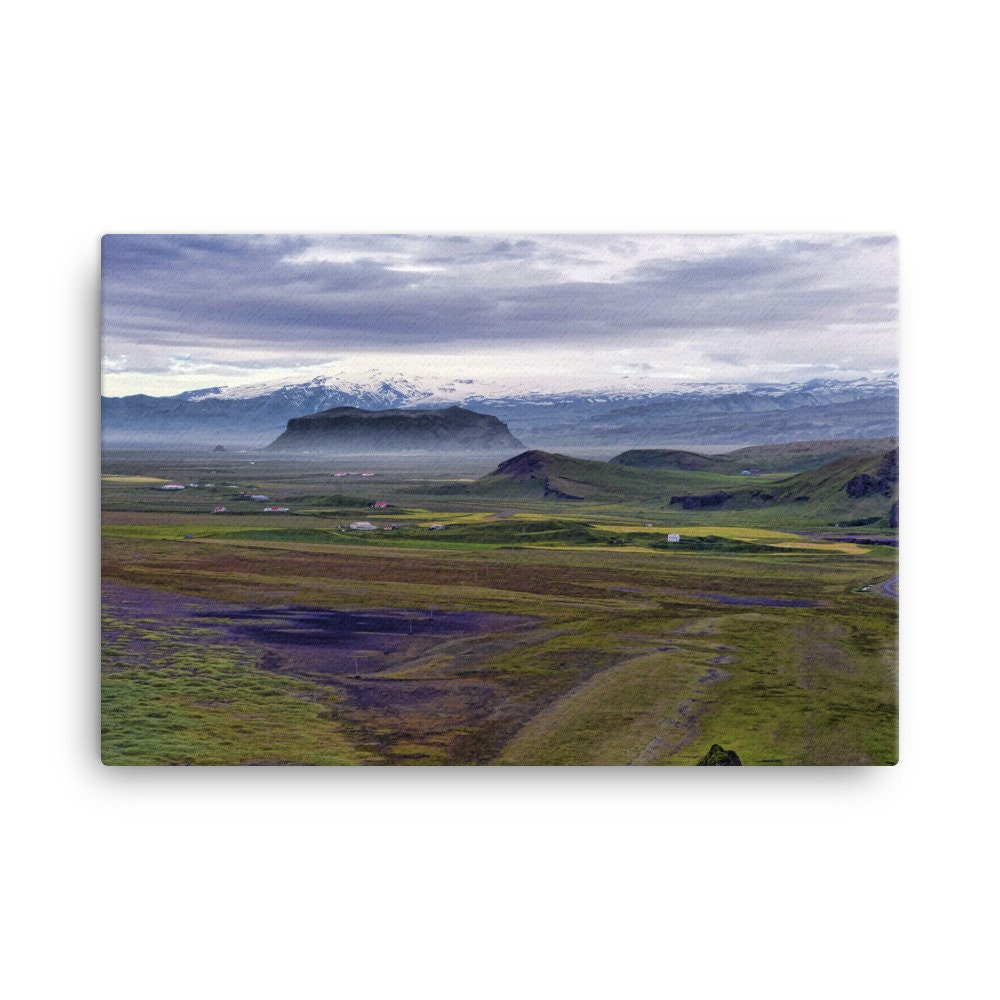 Dyrhólaey Beach Iceland Canvas