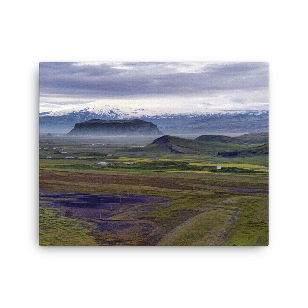 Dyrhólaey Beach Iceland Canvas