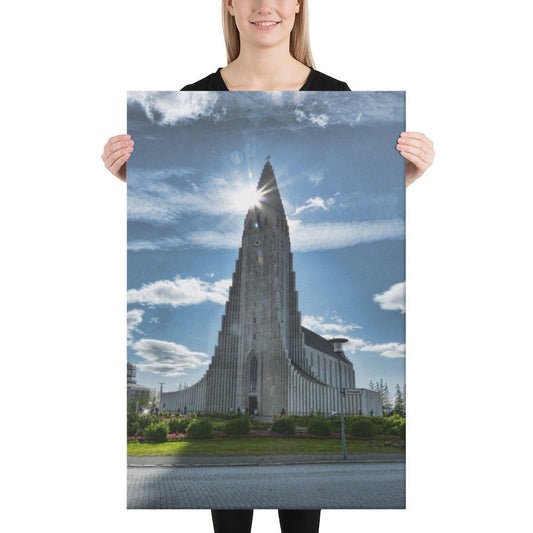Hallgrímskirkja Iceland Canvas