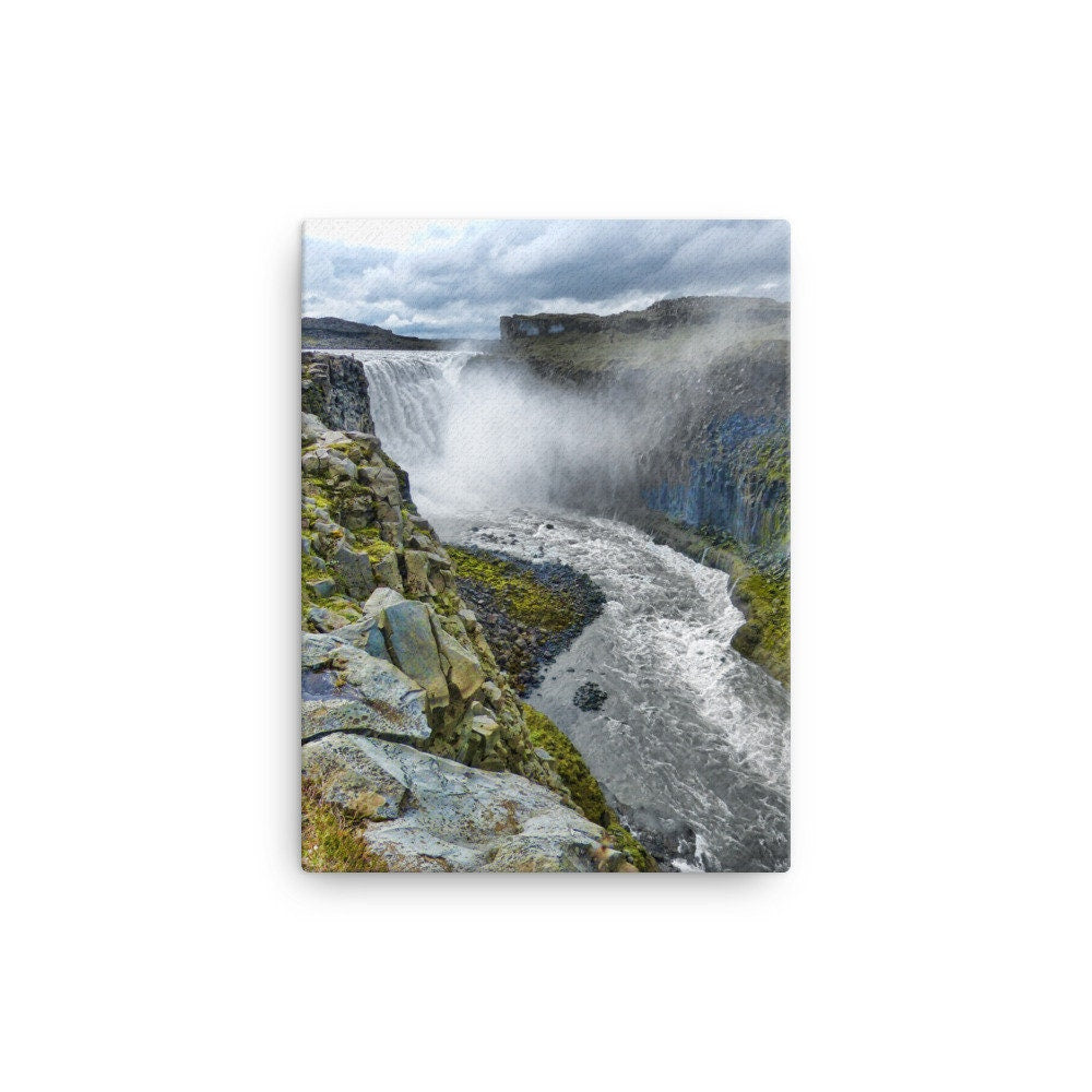 Dettifoss Iceland Canvas