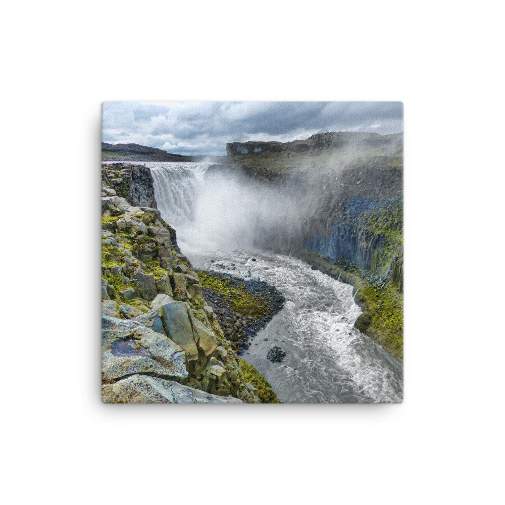 Dettifoss Iceland Canvas