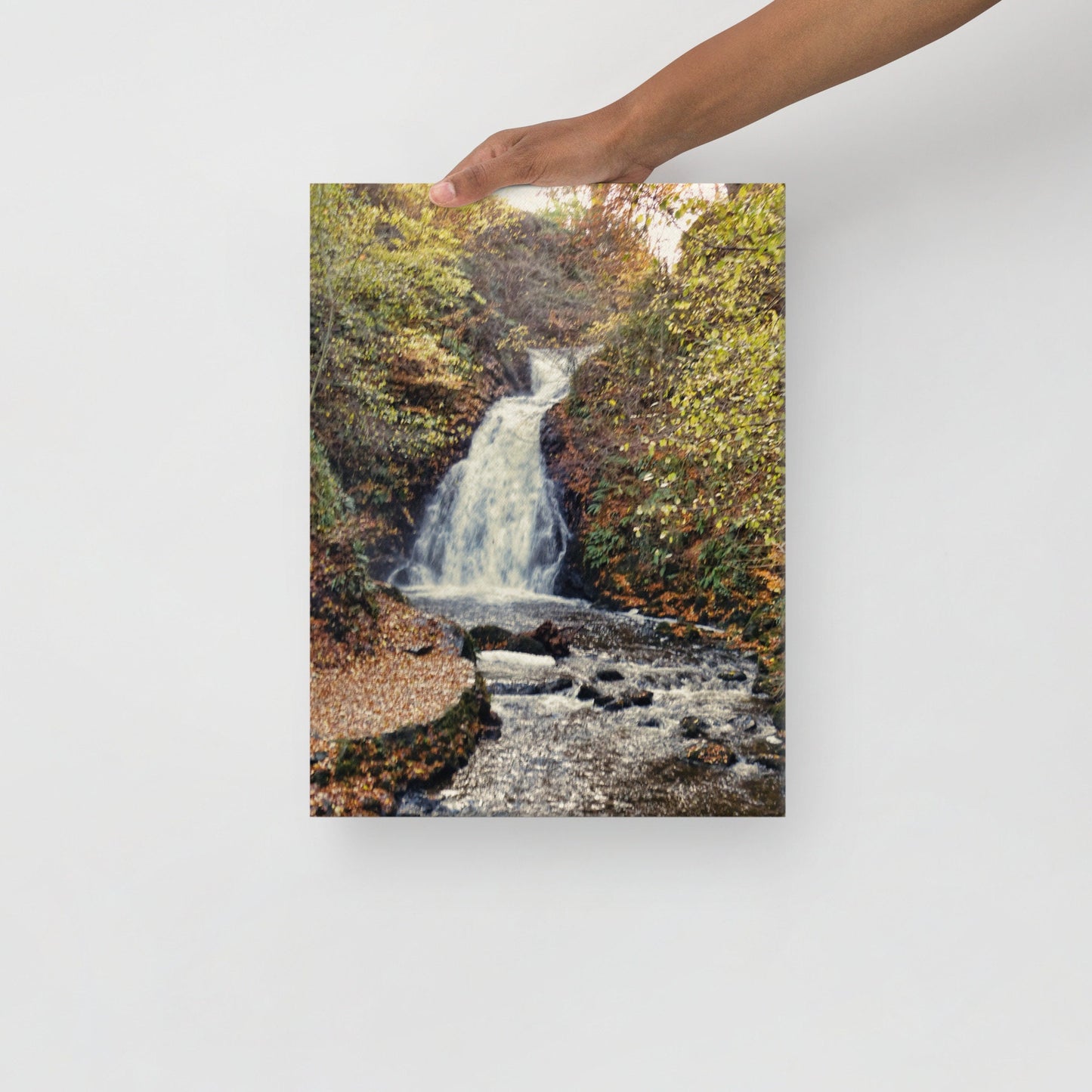 Gleno Falls Ireland Canvas