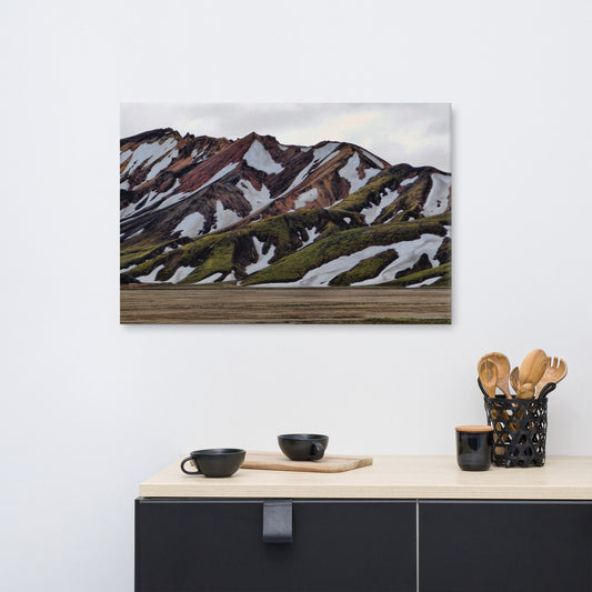 Landmannalaugar Iceland Canvas