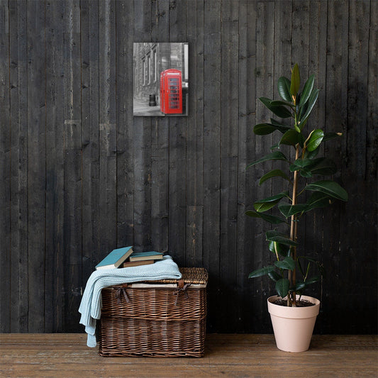 Red Phone Box Canvas