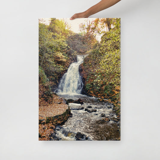 Gleno Falls Ireland Canvas