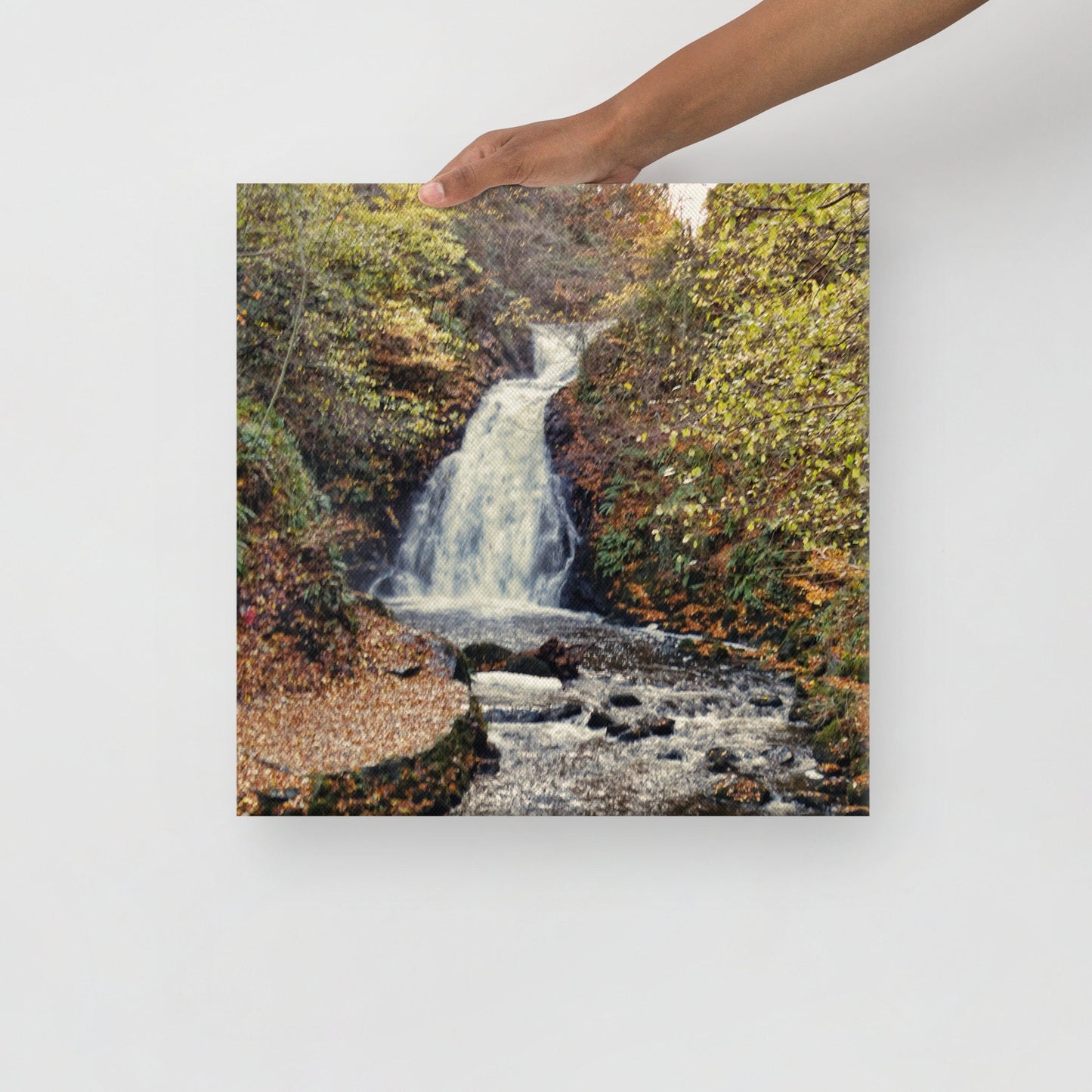 Gleno Falls Ireland Canvas